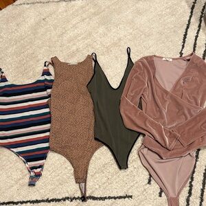 Body Suit Bundle Various Brands Size S-M